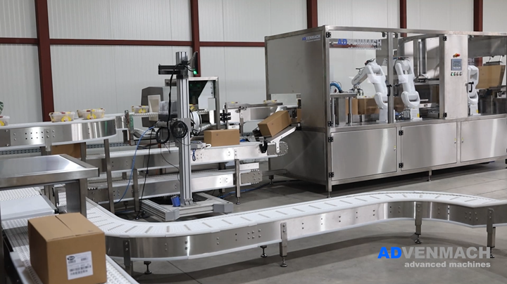 Automatska linija za pakovanje sladoleda